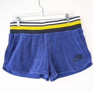 Nike Archive French Terry Royal Blue Athletic Shorts Medium NWOT